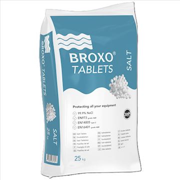 Broxo sel pour adoucisseur d’eau en pastilles - 25 kg