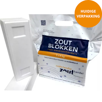 nedzal® waterontharding zoutblokken - 2x 4 kg