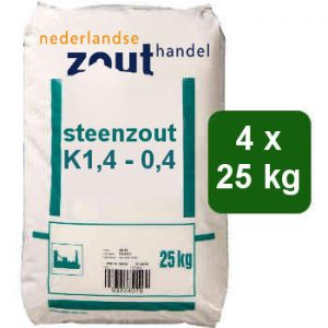 steenzout K1,4-0,4 4x25kg